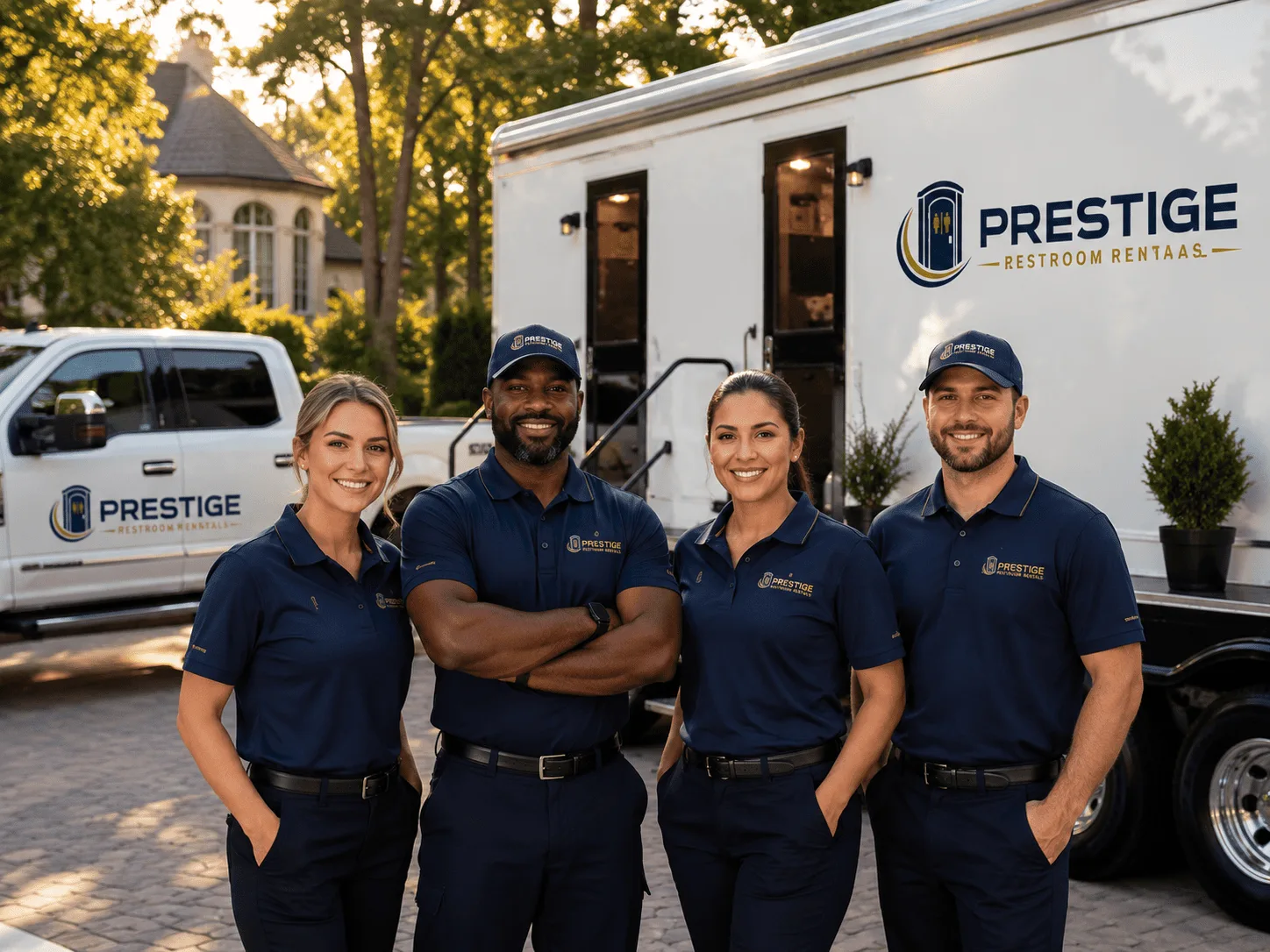 Trusted Luxury Portable Restrooms company in Rossiter, PA